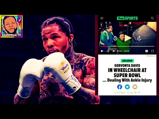 Gervonta 'Tank' Davis Needed A Wheelchair At Super Bowl - Boxing News