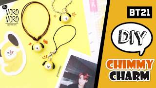 DIY HOW TO MAKE CHIMMY CHARMS FROM BTS - BT21 WITH POLYMER CLAY