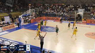 Givova Scafati-Unicusano Avellino Basket 93-71, gli highlights