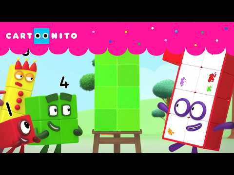 DISCOVERING THE AREA OF RECTANGLES | NUMBERBLOCKS | CARTOONITO