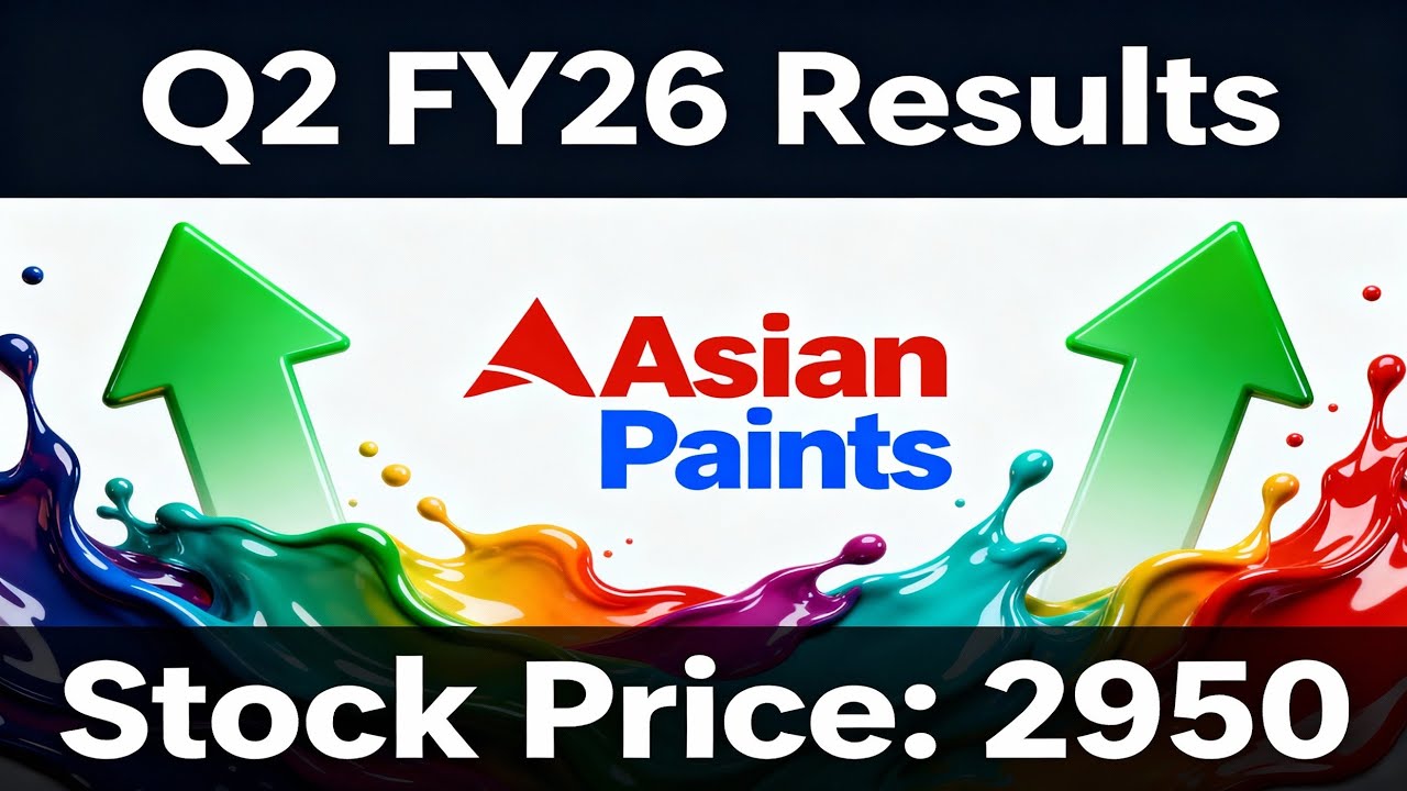 Asian Paints Q2 FY26 Results | Strong Profit Growth & Margin Expansion | Dividend ₹4.50 | Analysis