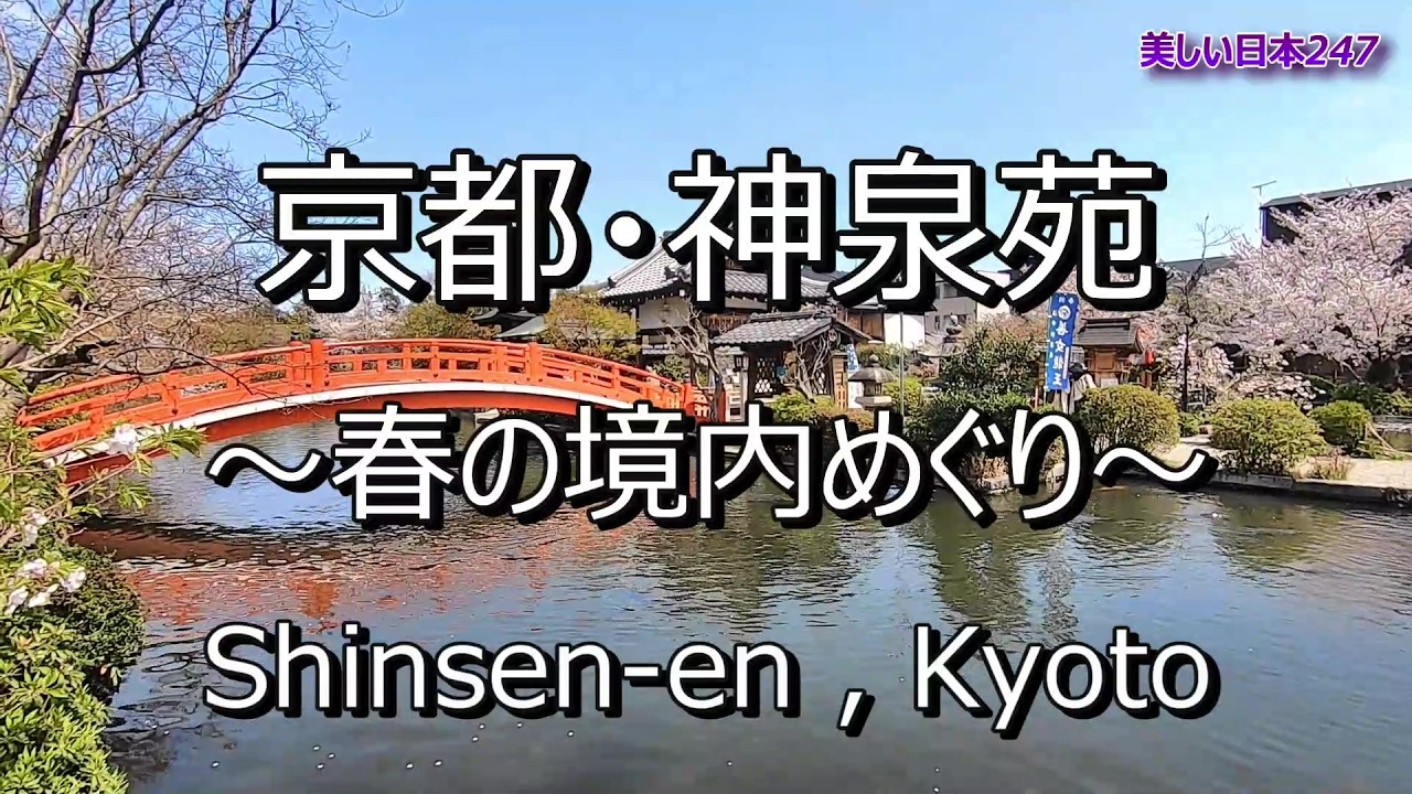 京都・神泉苑 ～春の境内めぐり～ Kyoto's Shinsen-en Garden