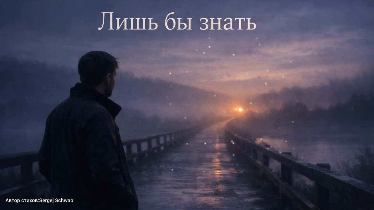 Лишь бы знать 🎶 Душевная песня о жизни