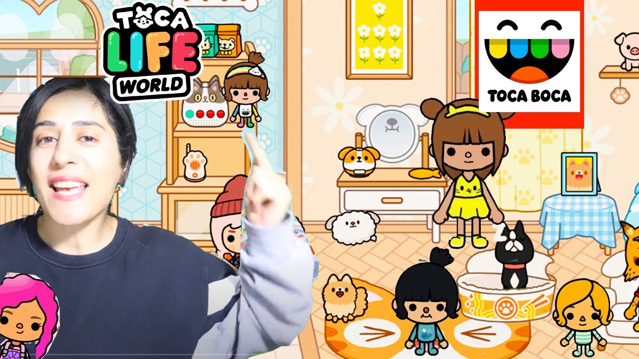 Toca Life World Yeni Evimi Düzenledim Toca Boca Hikayesi Tüylü Dost Evi Rutini Esra ile