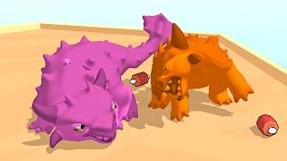 Dino Chaos: Crazy Race #13 - Pick Up Bones to Hatch Eggs Level 121-130