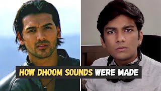 How Dhoom sound effects were made | Manish Kharage #shorts Resimi