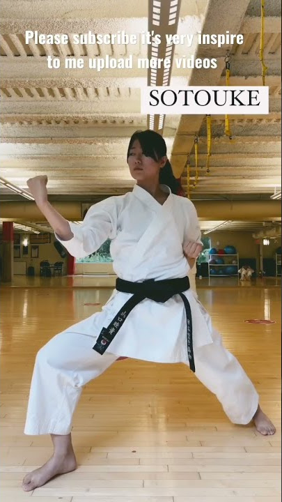 Karate 4 blocks  Age Uke | Soto Uke | Uchi Uke | Syutou Uke | by beautiful Karate girl Ahmed Karate