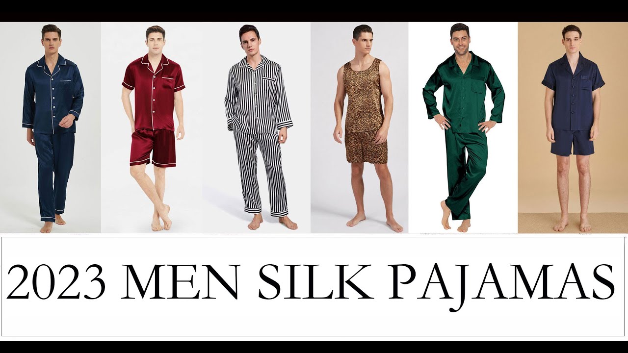 Men Silk Pajamas