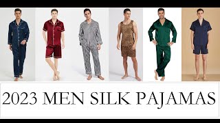 Men Silk Pajamas