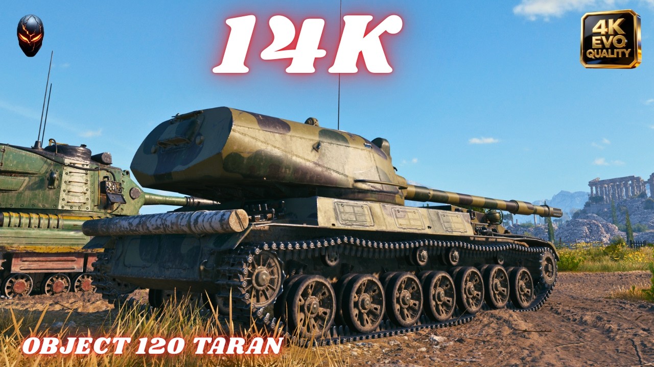 OBJECT 120 TARAN 14K DAMAGE + 11K BACK-TO-BACK MONSTER GAMES 🔥 WORLD OF TANKS