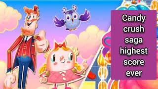 New world record 2021 | Candy crush saga high score |HIGHEST SCORE! 18.73.500 #candycrushctgamer screenshot 3