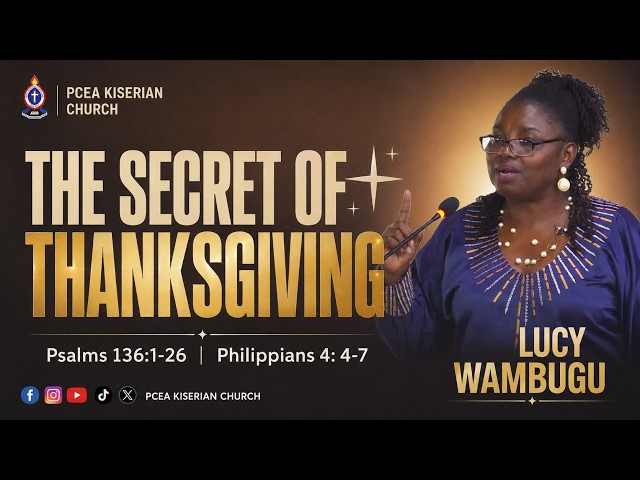 When You Have Nothing Left, Do This: A Message on Giving Thanks