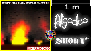 Algodoo Short - Script fire pixel colorhsva pos up
