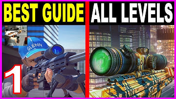 Sniper Assassin FPS Shooter - New Update Gameplay Walkthrough Part 1 - All Levels Solutions Android