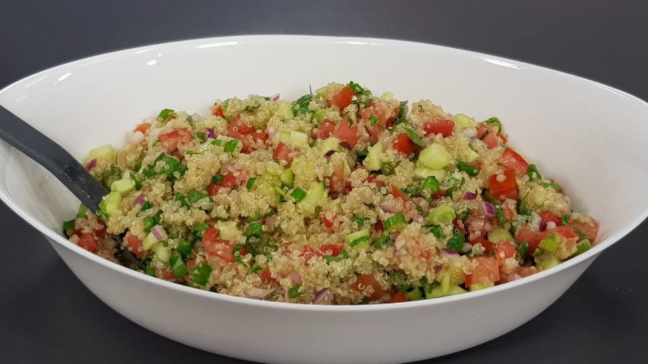 Sallatë me Quinoa ( kuinoa) nga zonja Vjollca