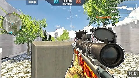 "INTENSE BATTLE in BULLET FORCE! 🔥 Best FPS Game Action!"