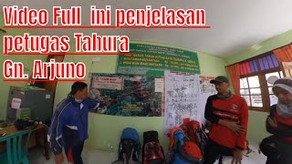 JANGAN! MENDAKI GUNUNG ARJUNO SEBELUM LIHAT VIDEO INI(pengarahan tentang aturan pendakian di cangar)