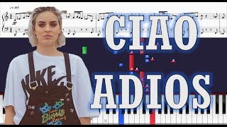 Anne Marie - Ciao Adios - Piano Tutorial w/ Sheets