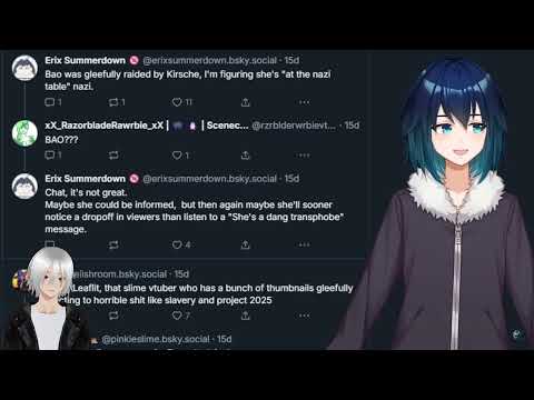 Bluesky made a hit list of Vtubers they want canceled | Hero Hei Reaction