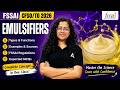 Emulsifiers FSSAI CFSO/TO 2026 | FSSAI CFSO/TO Emulsifiers Complete Concept | By Mahima Ma'am
