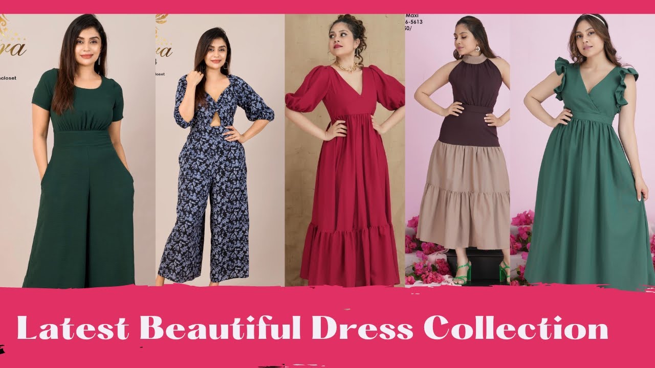 Latest Beautiful frock collection I අලුත්ම ලස්සන ගවුම් විලාසිතා - YouTube