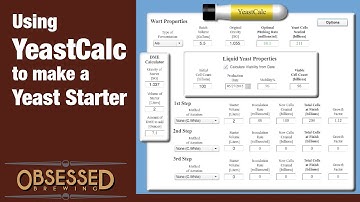 Using YeastCalc to Make a Yeast Starter for Homebrewing - Obsessed Brewing