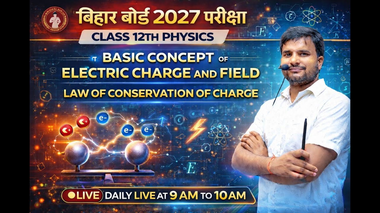 12TH PHYSICS|ELECTRIC CHARGE AND FIELD|LECTURE-7|FOR 2026 EXAM|BY SANJEET SIR