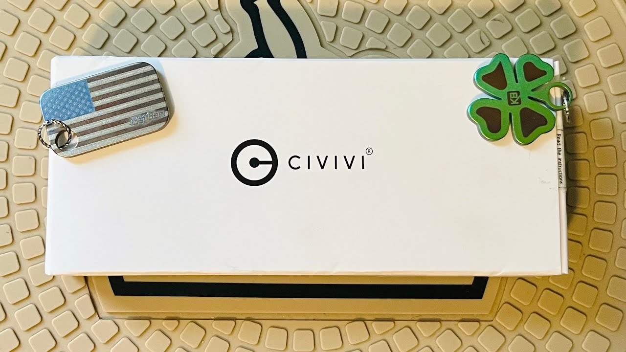 Introducing a knife not yet shown on YouTube: THE CIVIVI HELLEMENTUM! This fire resin is CRAZY!!