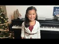 Lillies Christmas Piano Recital | Silver Bells, Silent Night