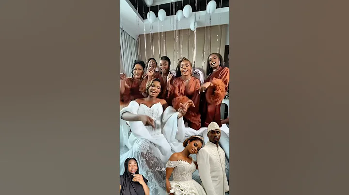 Priscilla Ojo and her bridesmaid transformation ahead of JP2025 celebration. #shorts #priscillaojo