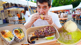 Biggest SINGAPORE FOOD Festival!! Padang Burrito, Laksa Goreng + Stingray Steak & More!