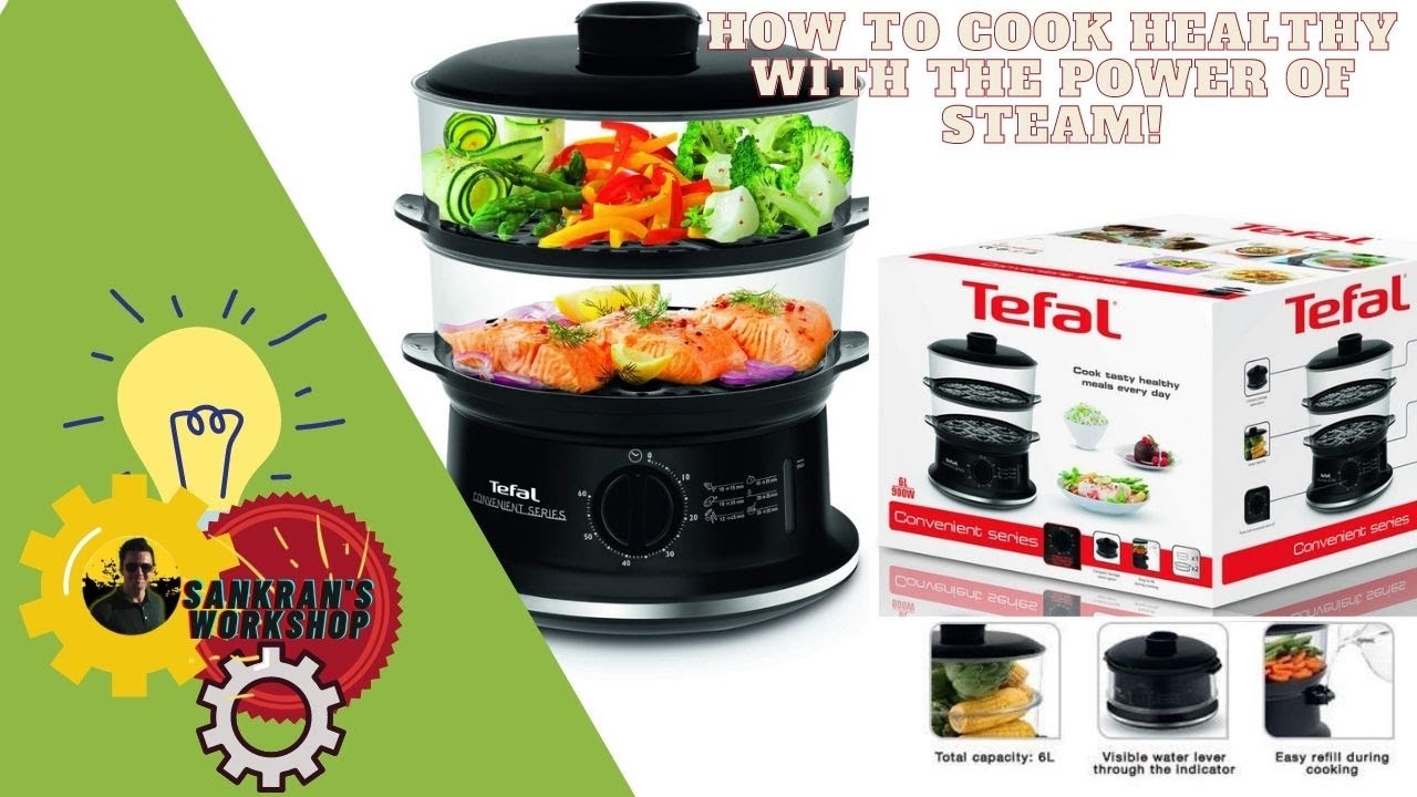 Tefal steam cooker convenient series with rice cooking tool