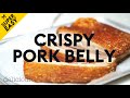 How to do a slowroasted pork belly with crackling  delicious australia