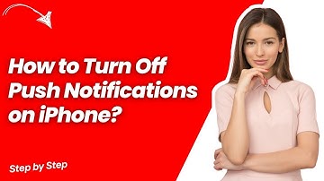 How to Turn Off Push Notifications on iPhone ? - Step by Step
