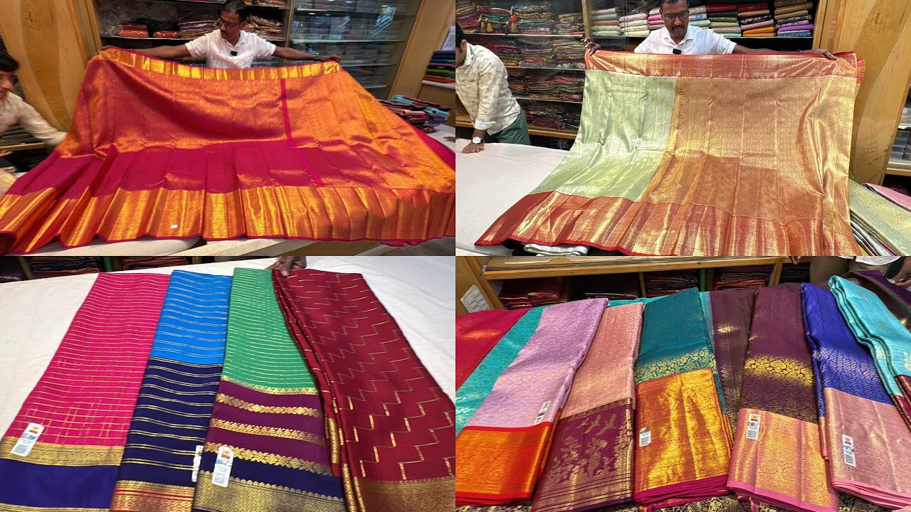 Chickpet Wholesale Banarasi Sarees | Silk Sarees | Gifting Saree | Single Saree Courier Available