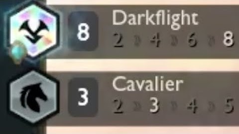 I finally hit 8 Darkflight. They all get 1800 HP and an IE.