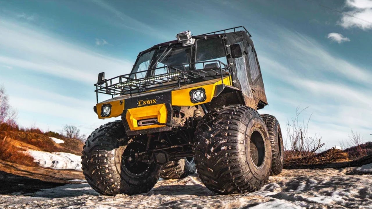 Newest ATV Enwix powered by Toyota! Fast and comfortable!