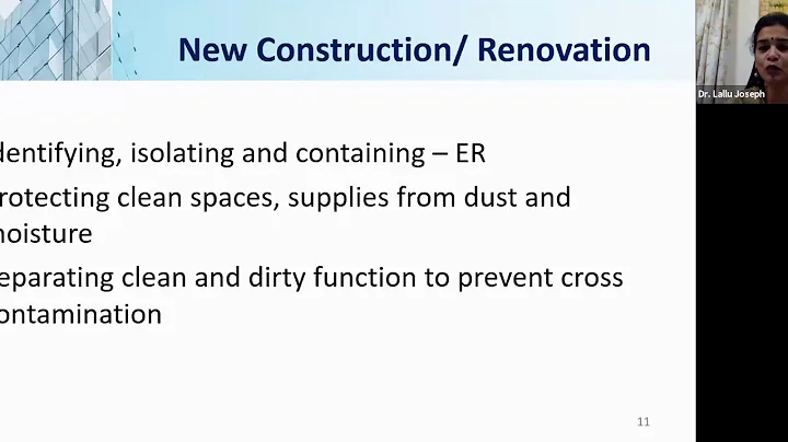 CAHO Webinar : Engineer's Recipe for Prevention of...