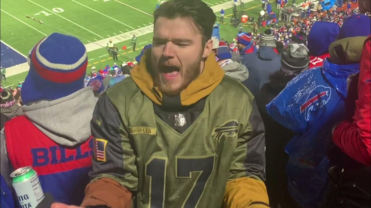 Bills Fan Throwing Snowballs Gets Instant Karma YouTube
