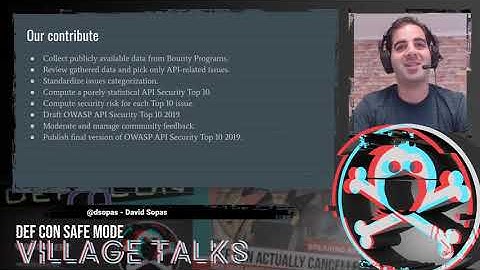 DEF CON Safe Mode AppSec Village - David Sopas, Paulo Silva - API inSecurity TOP 10