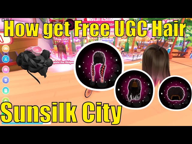 5 NEW ROBLOX FREE HAIRS- 😍💖 *Sunsilk City* 
