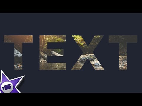 iMovie Text Mask - iMovie Tutorial