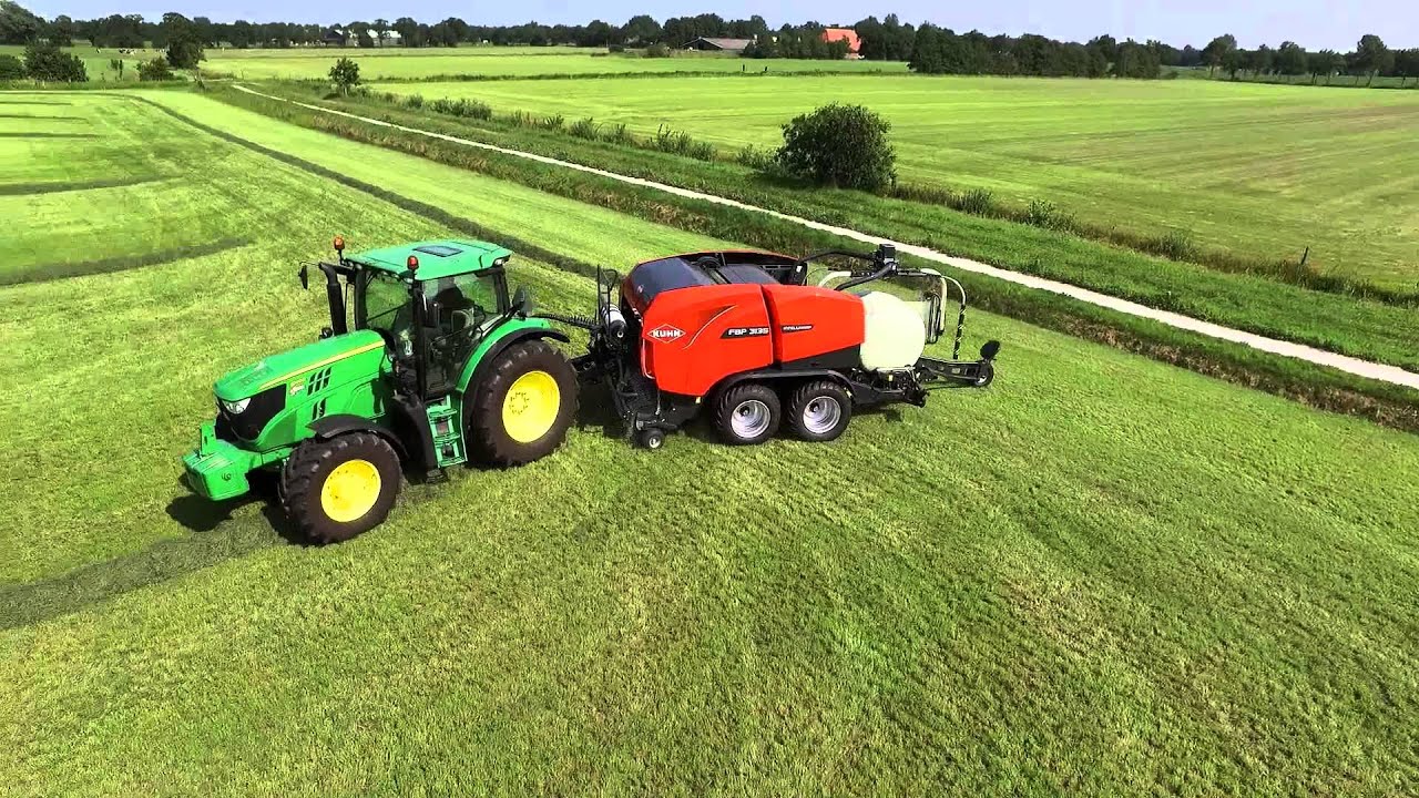 KUHN FB / FBP - Presses à balles rondes / combinées (En action) - KUHN FB / FBP - Presses à balles rondes / combinées (En action)