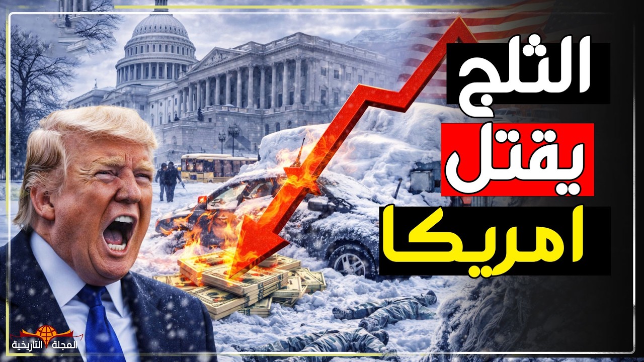 عاصفة القرن تضرب أمريكا… كهرباء مقطوعة وآلاف الرحلات الملغاة