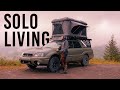 Solo living in a subaru baja