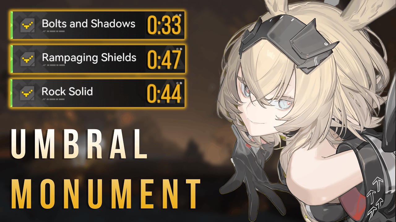 Avywenna VS Umbral Monument V2 AGONY!, Insanely FAST clears