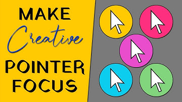 How To Get A Yellow Circle Around Your Mouse Cursor | How to Highlight Mouse Pointer