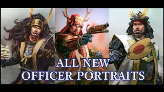 Nobunaga's Ambition: Awakening - all new portraits (updated with the ones from PUK expansion)