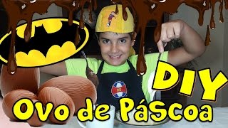 Como Fazer Um Ovo De Páscoa Do Batman, Fiz E Olha No Que Deu - Diy Páscoa