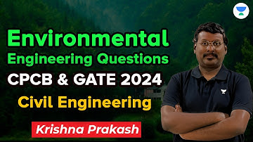 Environmental Engineering Questions | CPCB & GATE 2024 | NVLK Prakash #kpcivil #civilengineering